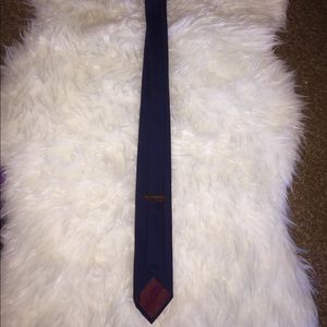 Navy Blue Yves Saint Laurent Neck Tie.